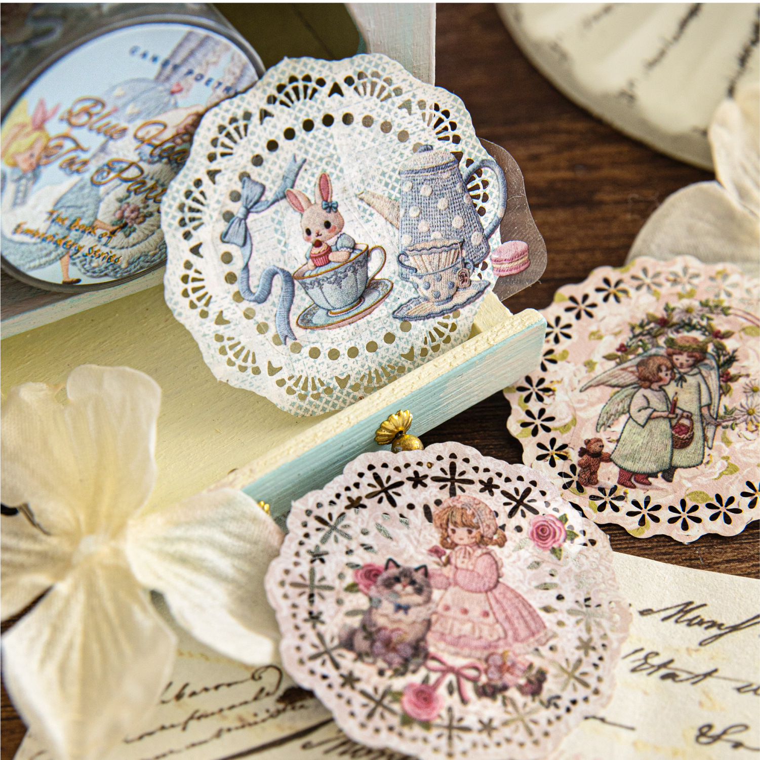 Embroidery Journal Book - 1pcs/1lot Decorative Adhesive tapes The Book