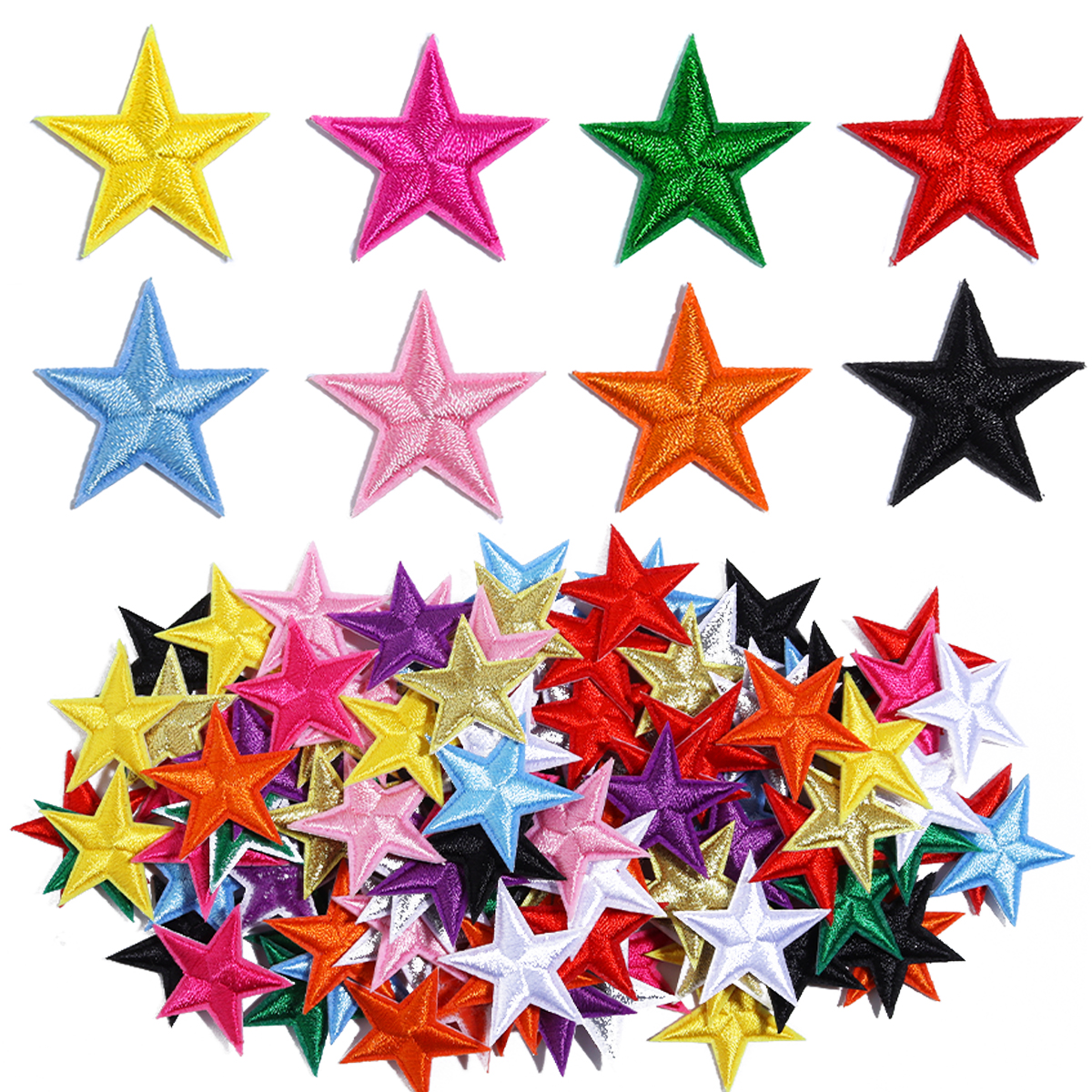 10pcs Small Mini Star Embroide - đánh giá và giá Embroidery Gold