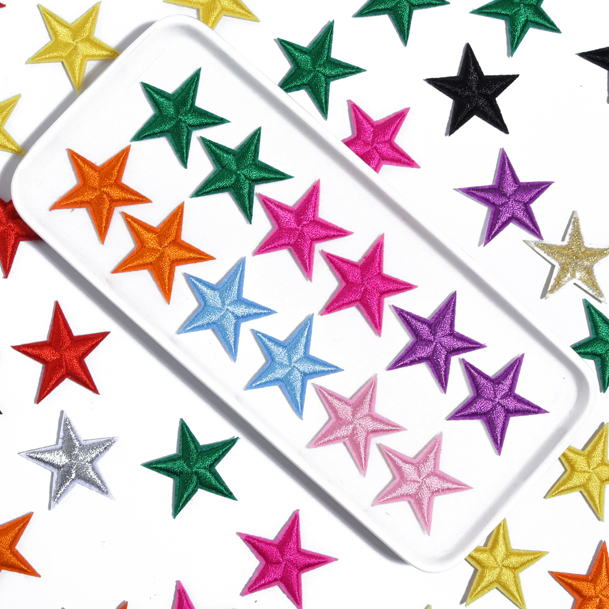 10pcs Small Mini Star Embroide - đánh giá và giá Embroidery Gold