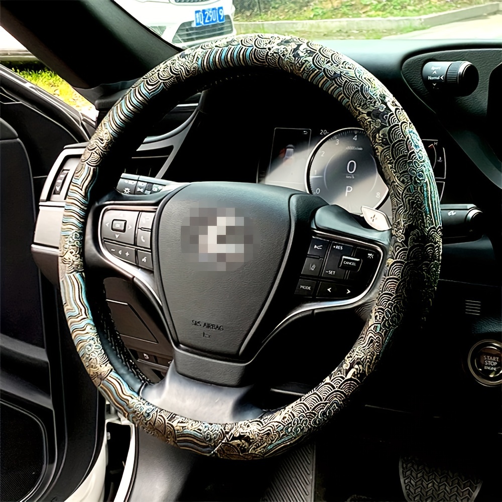 Car steering wheel cover, broc - đánh giá và giá Embroidery Hub