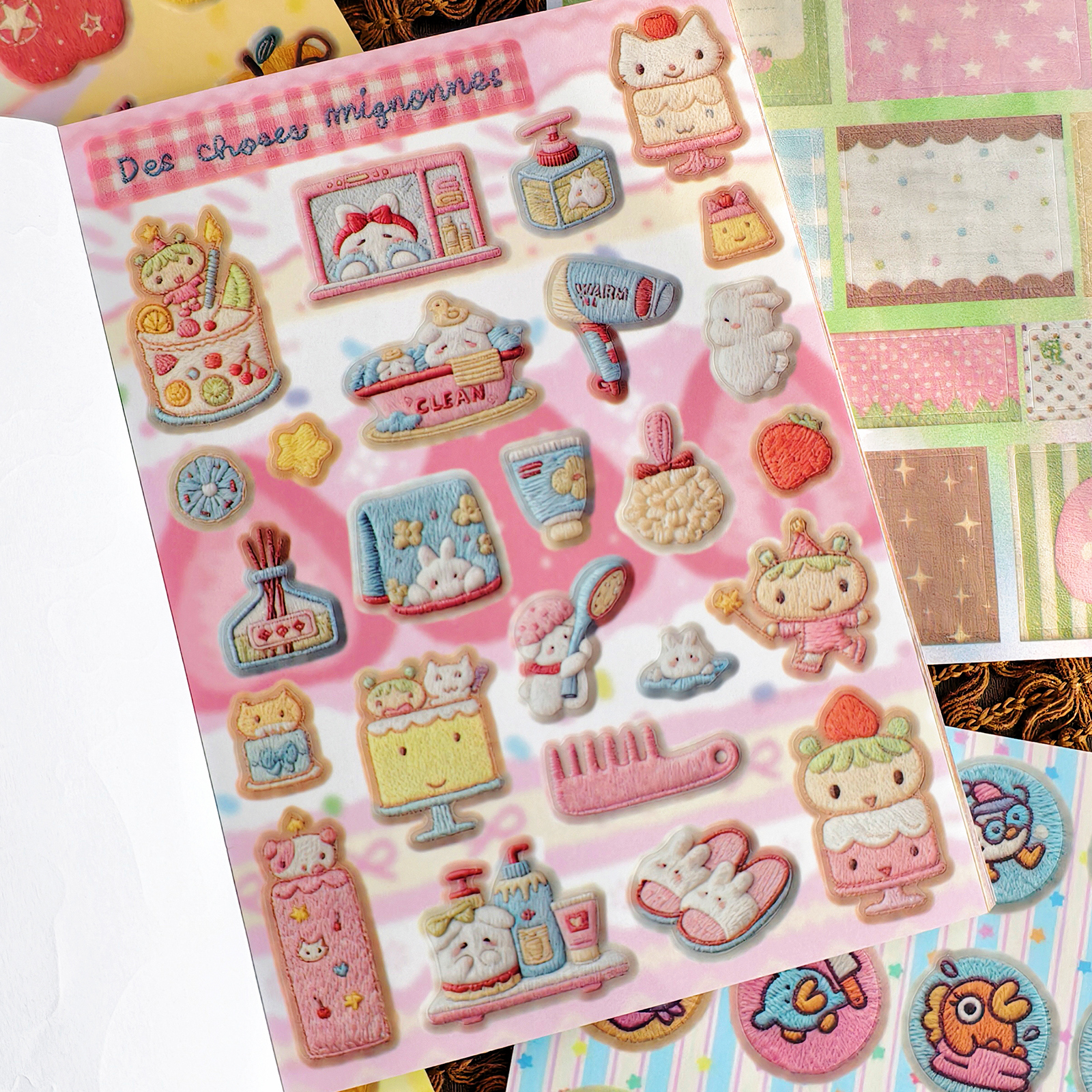 Random Cover 30 Sheets 680+ Pc - đánh giá và giá Embroidery Journal Book