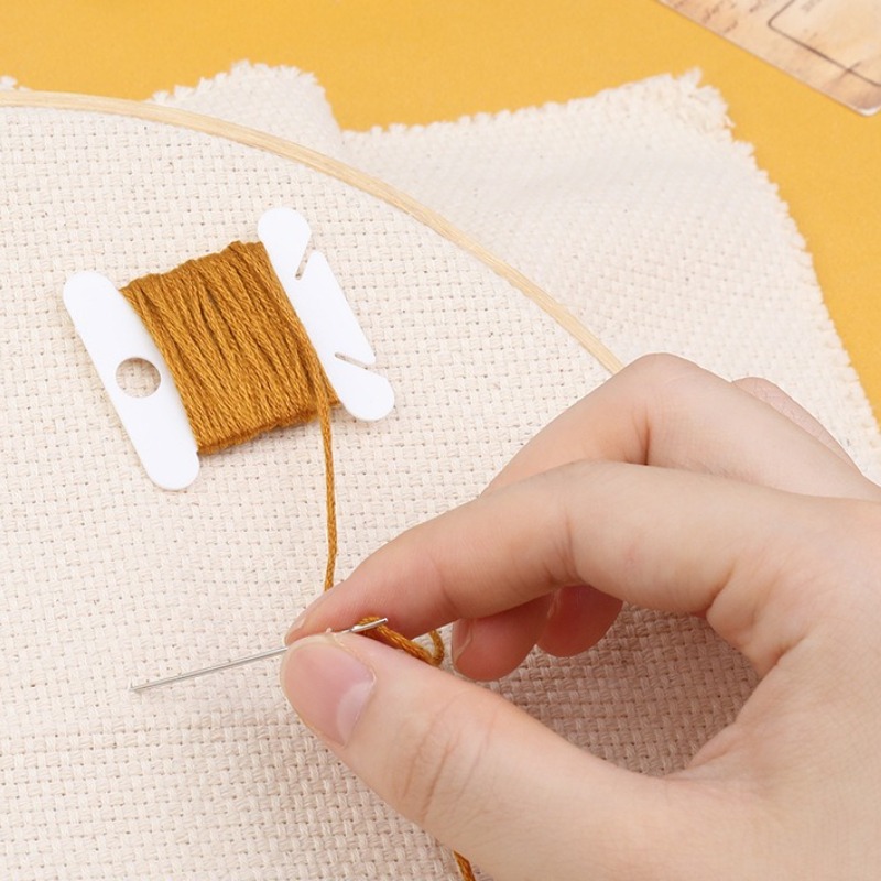 Plastic Embroidery Floss Bobbi - đánh giá và giá Embroidery Software