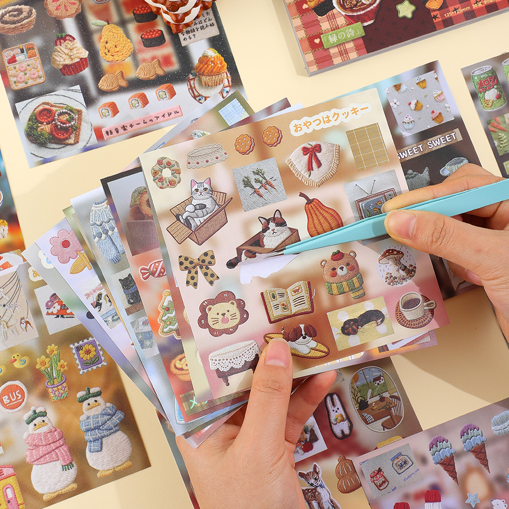 30 Sheets Embroidery Style Sti - đánh giá và giá Embroidery Journal Book