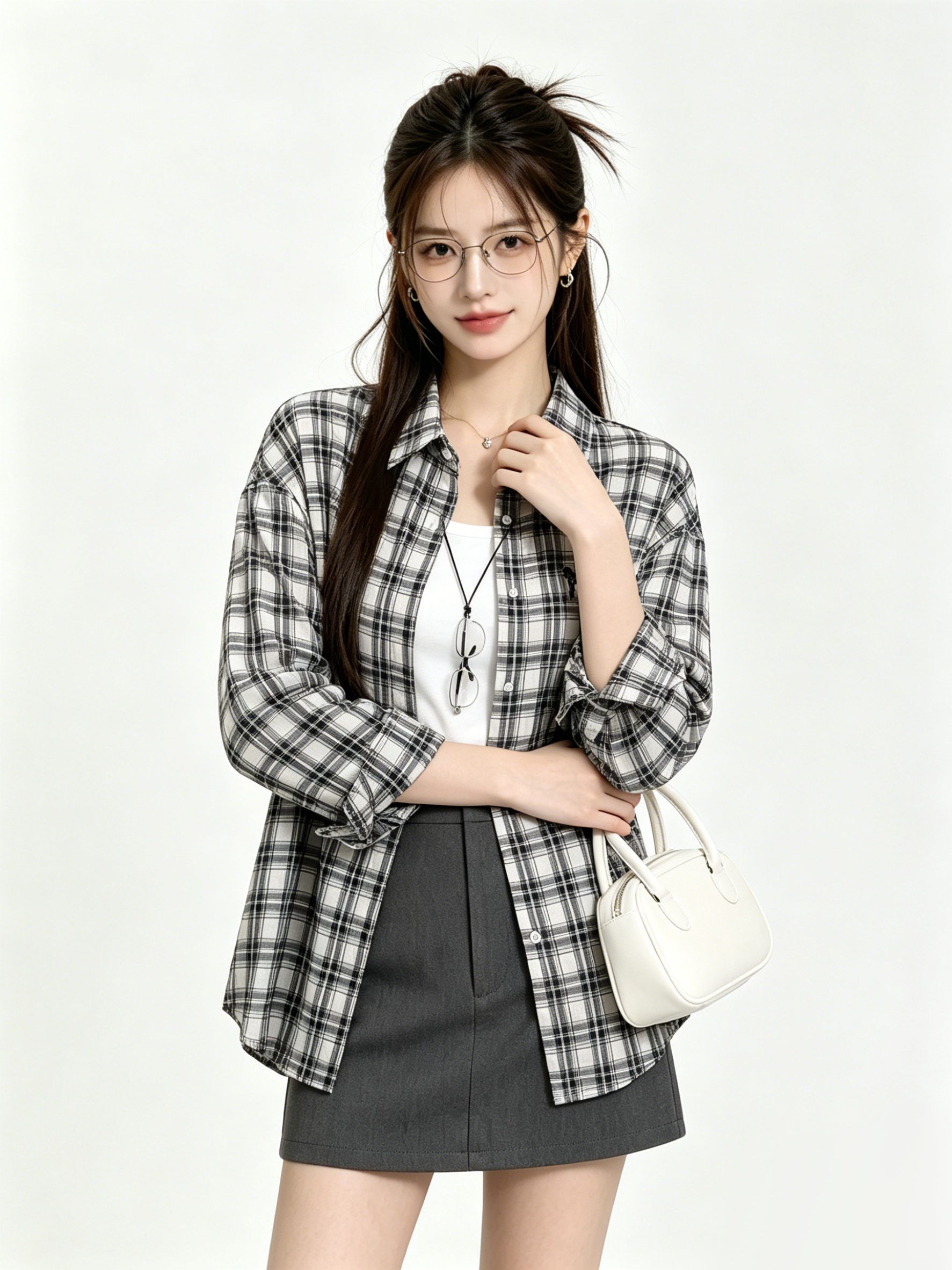 Retro Korean Plaid Sun Protect - đánh giá và giá Embroidery Jacket