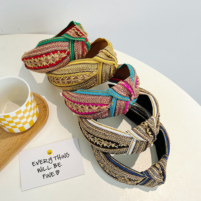 Women Girls Vintage Bohemian E - đánh giá và giá Embroidery Gold