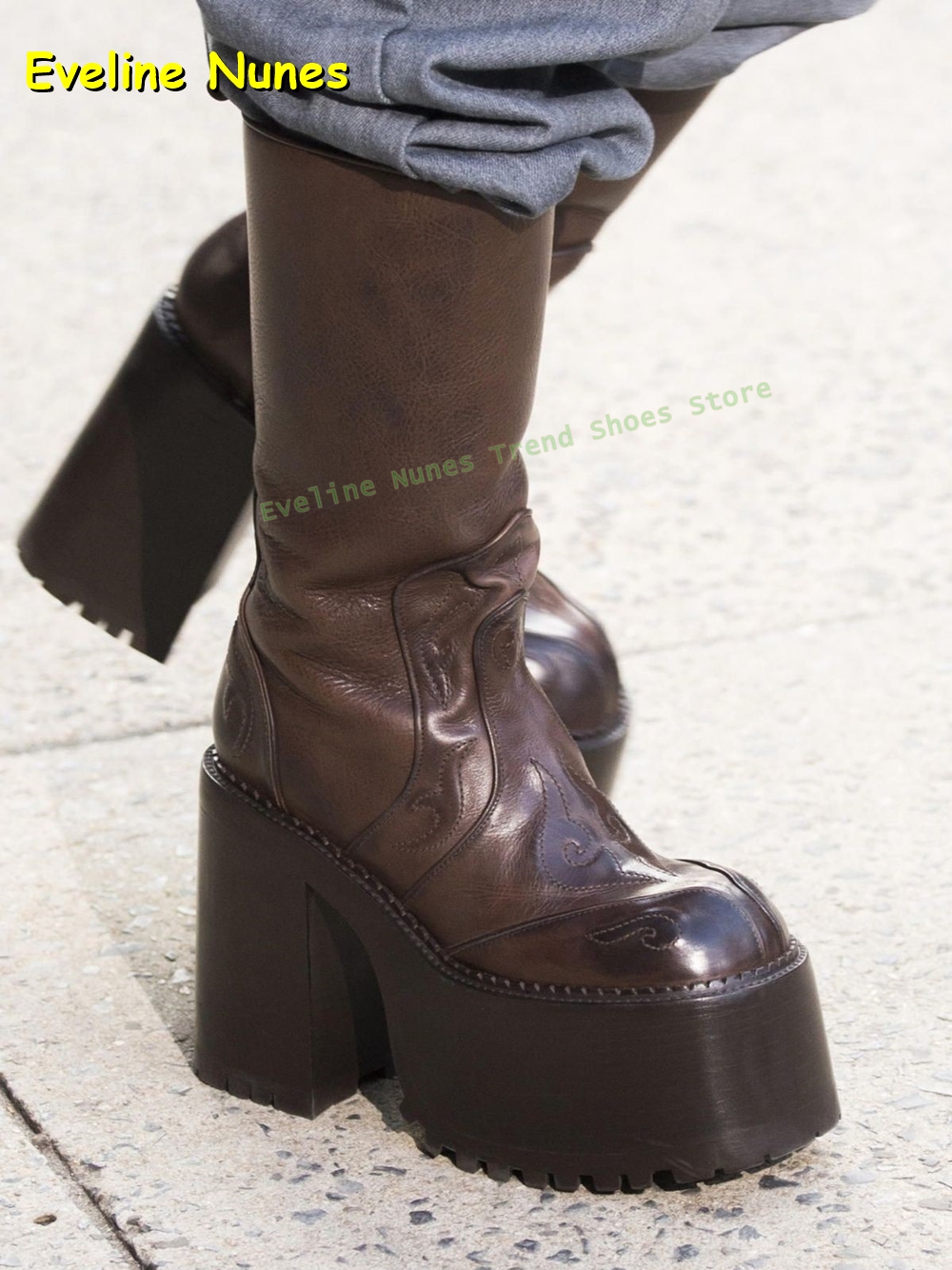 Embroidery Platform Knee High  - đánh giá và giá Embroidery Yes