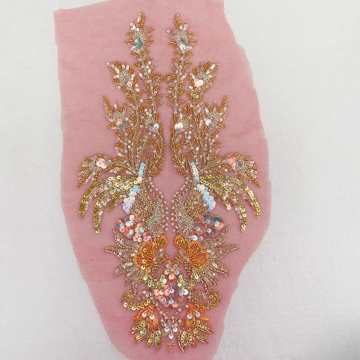 Champagne Gold Fish Scale Sequ - đánh giá và giá Embroidery Gold