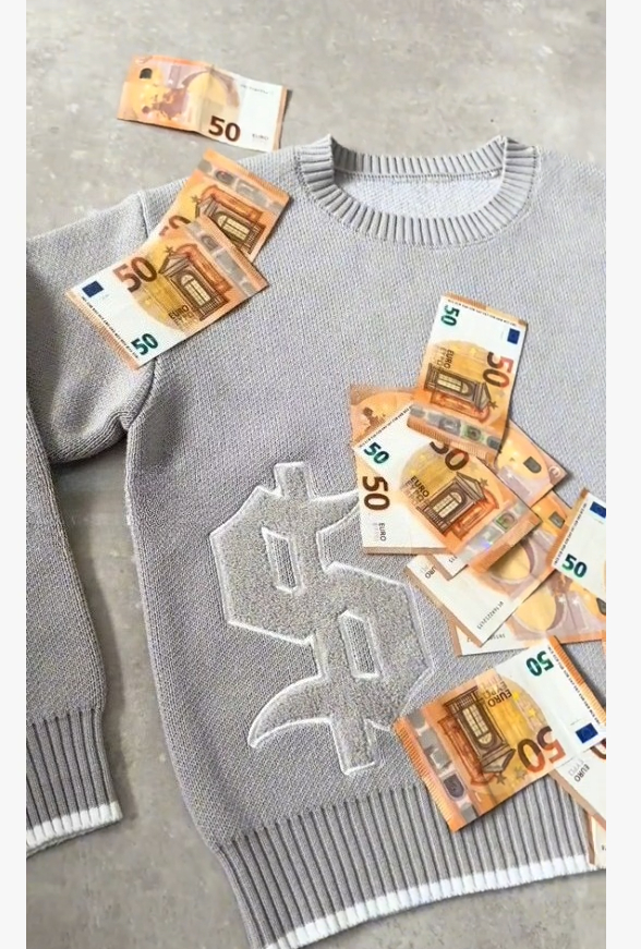 Harajuku Casual gold Sweaters  - đánh giá và giá Embroidery Gold