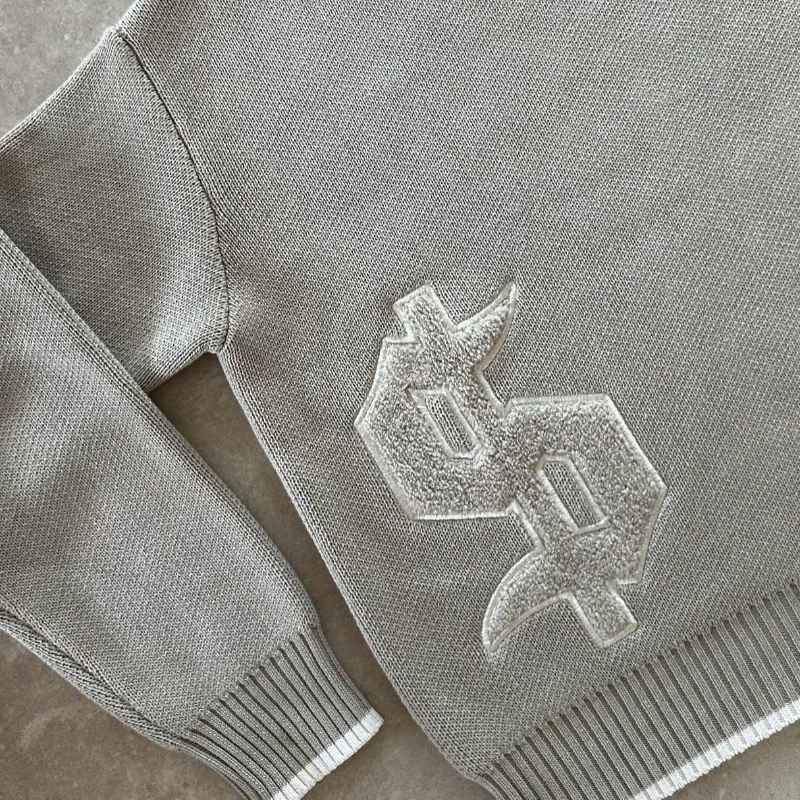 Harajuku Casual gold Sweaters  - đánh giá và giá Embroidery Gold