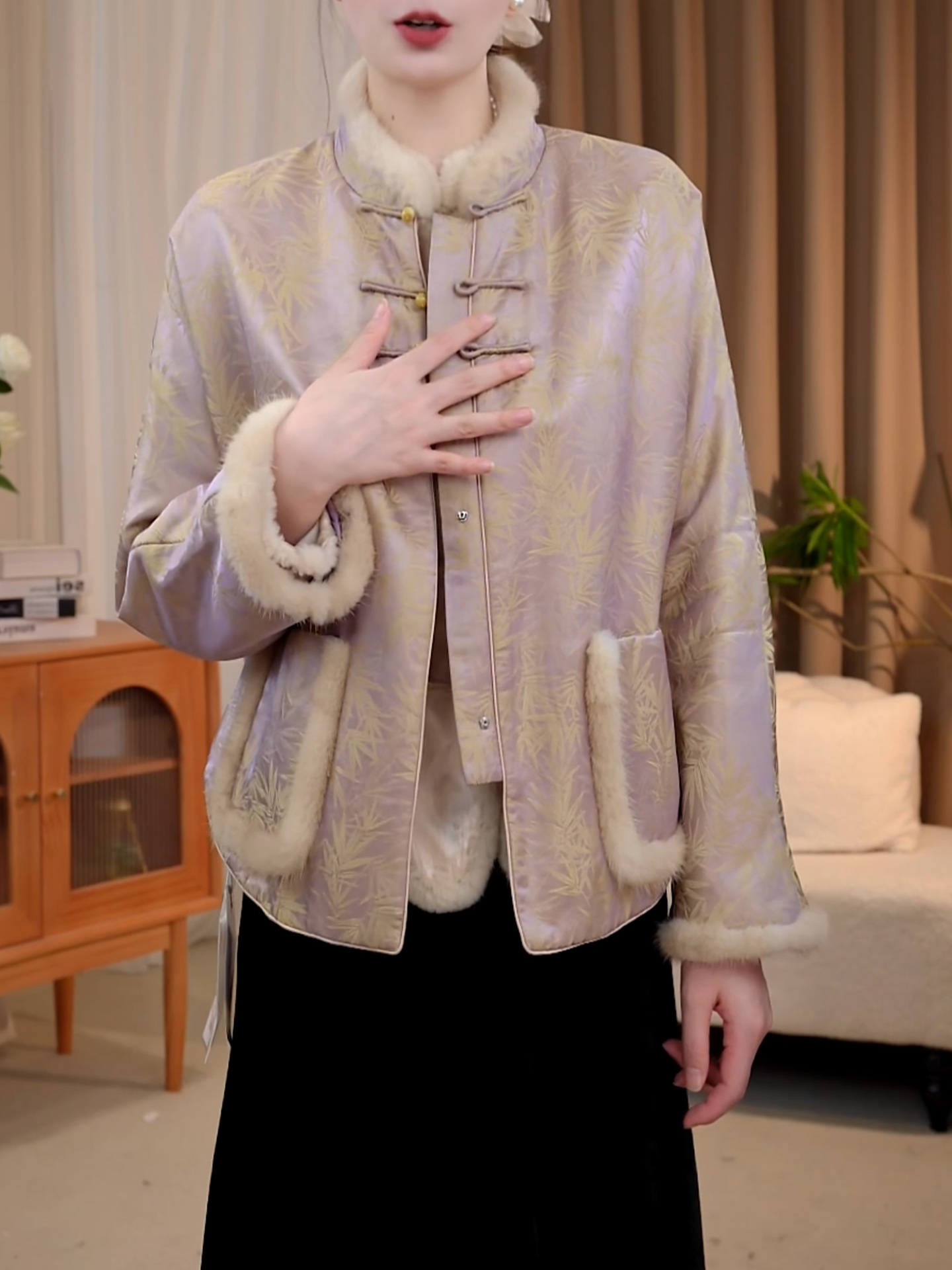 Autumn Winter Large Size Women - đánh giá và giá Embroidery Jacket