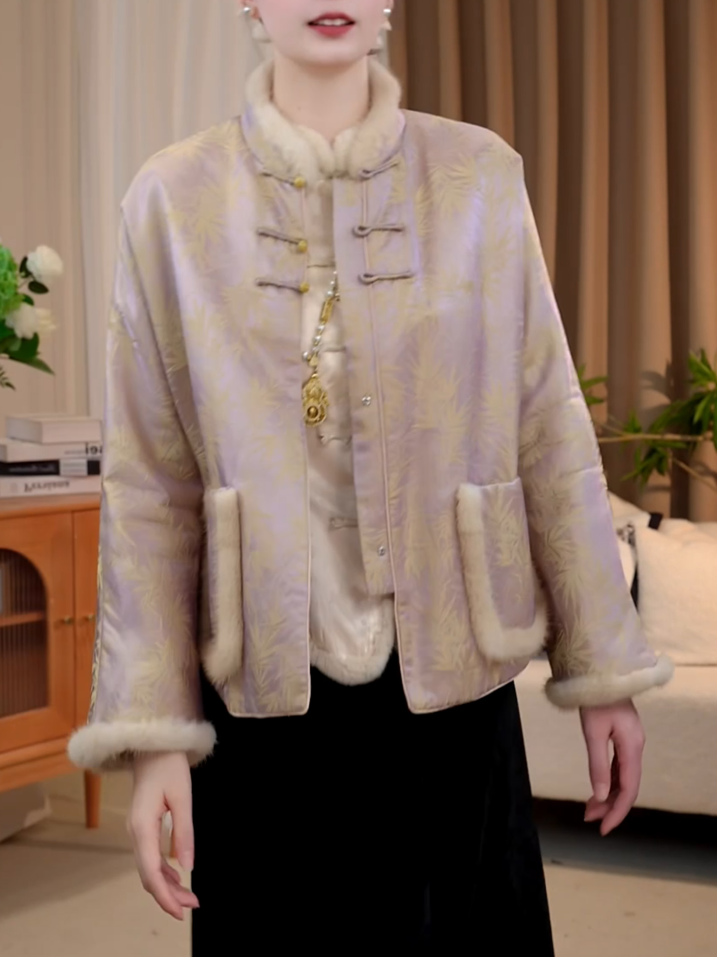 Autumn Winter Large Size Women - đánh giá và giá Embroidery Jacket