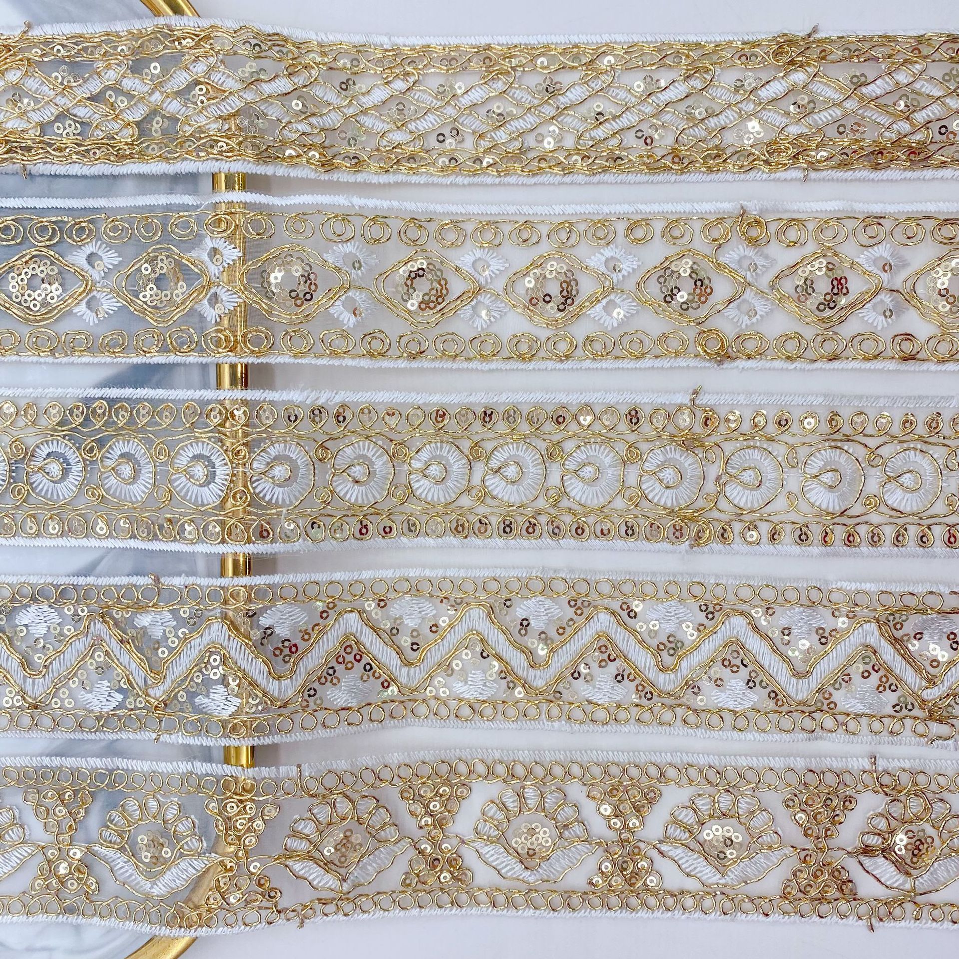3Yards Of Wholesale National S - đánh giá và giá Embroidery Gold