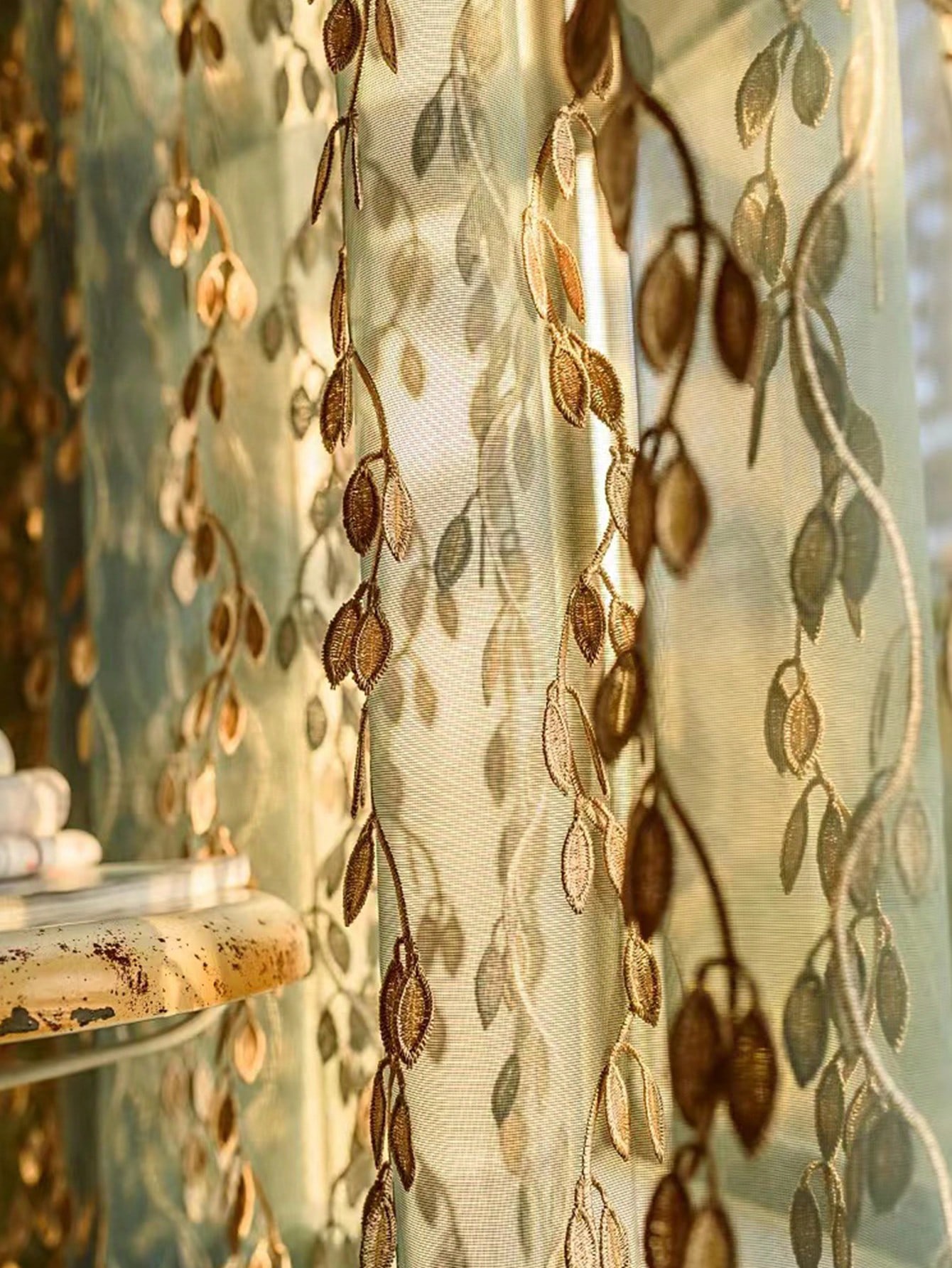 1Pc French Luxurious Gold Gree - đánh giá và giá Embroidery Gold