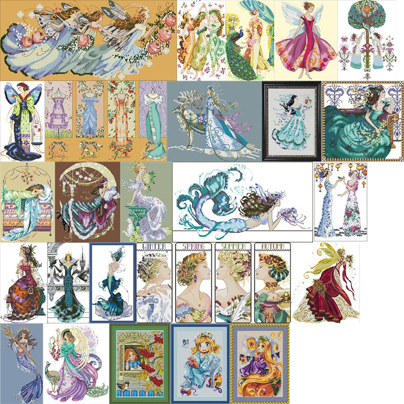 Cross Stitch Kit for DIY Needl - đánh giá và giá Embroidery Design Love