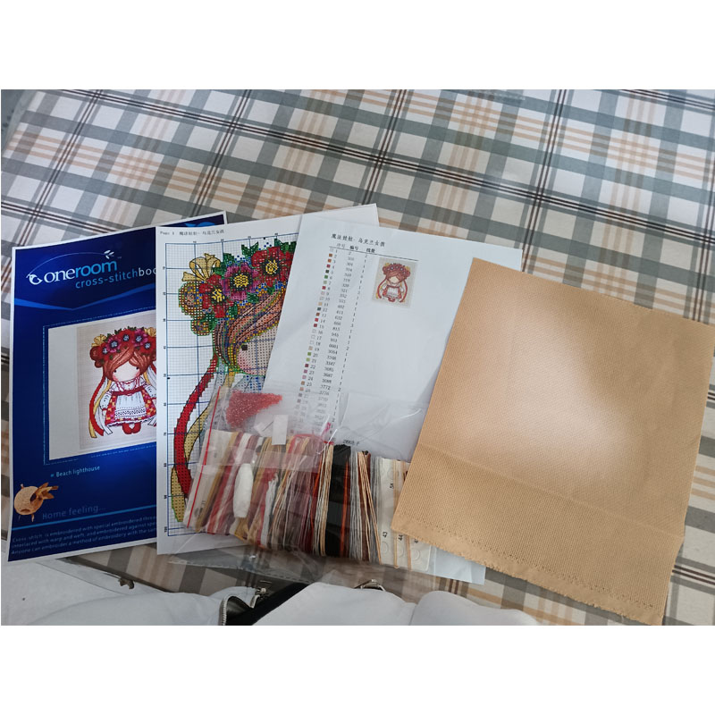 Cross Stitch Kit for DIY Needl - đánh giá và giá Embroidery Design Love