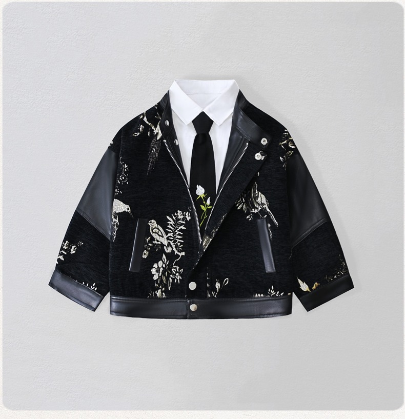 Gentleman Kids Embroidery Moto - đánh giá và giá Embroidery Jacket