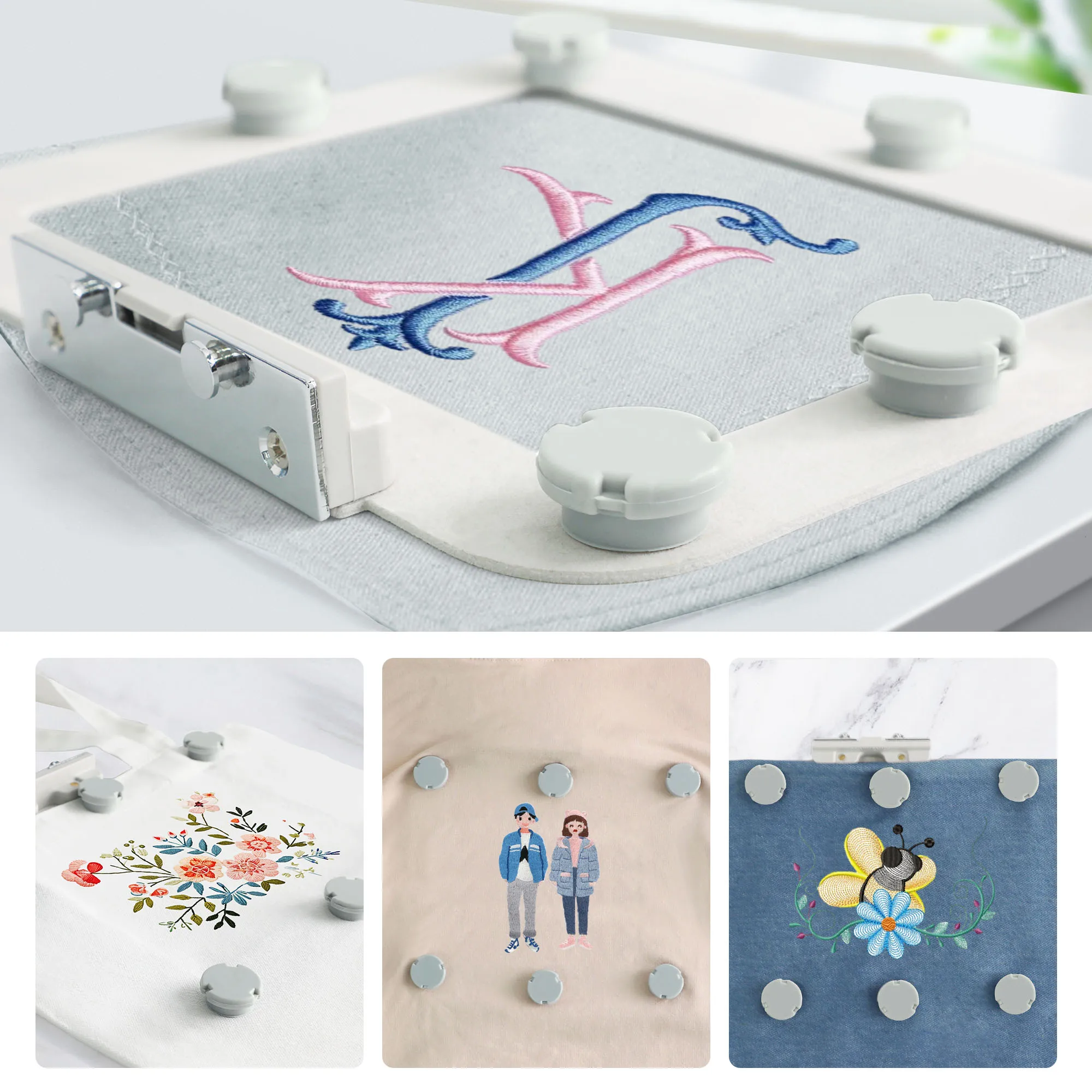 Metal Magnetic Hoop for Poolin - đánh giá và giá Embroidery Software