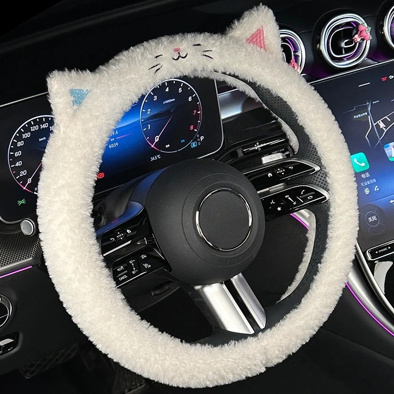 Adorable Plush Kitten Steering - đánh giá và giá Embroidery Hub