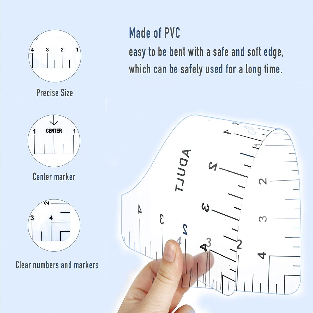 Transparent 4Pcs T-Shirt Ruler - đánh giá và giá Embroidery Hub