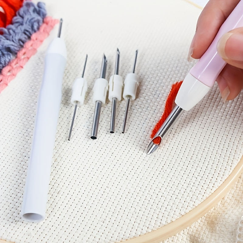 Versatile Punch Needle Set- In - đánh giá và giá Embroidery Youtube