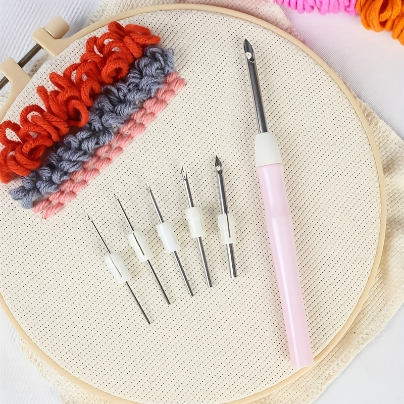 Versatile Punch Needle Set- In - đánh giá và giá Embroidery Youtube