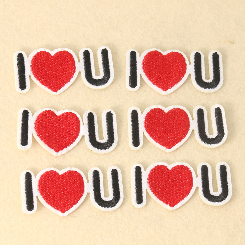 2PCS Creative Minimalist Desig - đánh giá và giá Embroidery Design Love