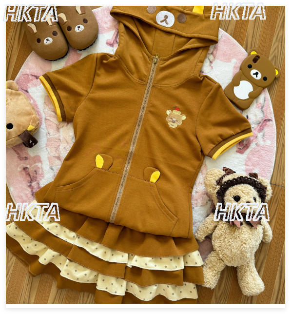 Japanese Cute Cartoon Embroide - đánh giá và giá Embroidery Jacket