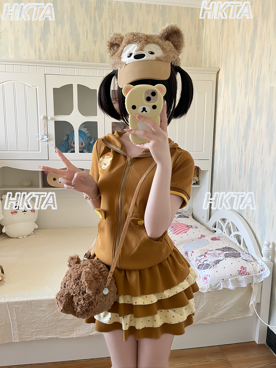 Japanese Cute Cartoon Embroide - đánh giá và giá Embroidery Jacket