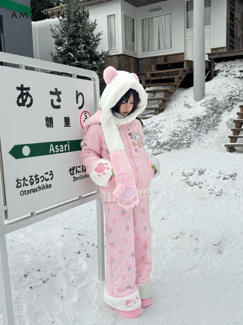 Original Strawberry Print Pink - đánh giá và giá Embroidery Jacket